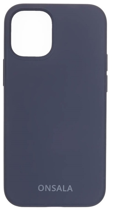 Onsala Mobilskal Silikon Cobalt Blue iPhone 12 Mini in the group SMARTPHONE & TABLETS / Phone cases / Apple / iPhone 12 Mini / Cases at TP E-commerce Nordic AB (38-92443)