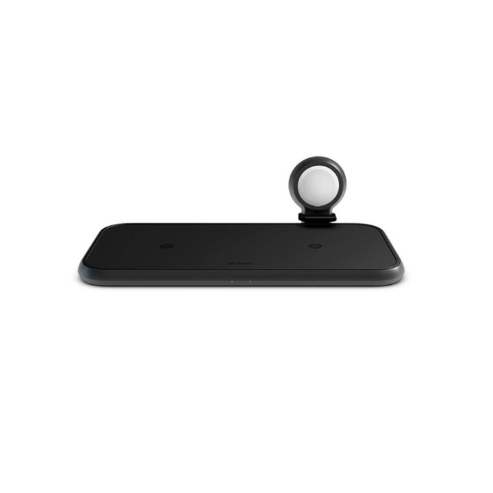 Zens 4in1 Dual Alu. Laddare QI 220V-Sladd 2x10W + 45W PD + Apple Watch Puck MFI in the group SMARTPHONE & TABLETS / Chargers & Cables / Wireless Qi chargers at TP E-commerce Nordic AB (38-92461)