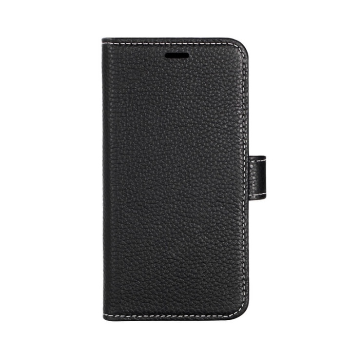 ONSALA Wallet Leather Black iPhone 12 5,4
