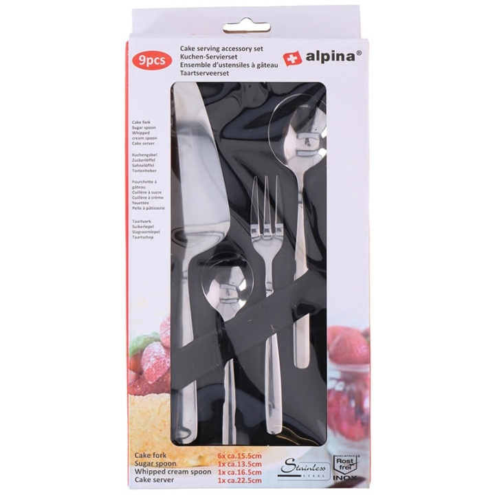 ALPINA Cake Accessory 9pcs in the group HOME, HOUSEHOLD & GARDEN / Kitchen utensils / Other kitchen tools at TP E-commerce Nordic AB (38-92479)