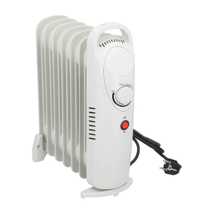 Alpina Oil Heater 850W White in the group HOME, HOUSEHOLD & GARDEN / Fans & Climate products / Radiators at TP E-commerce Nordic AB (38-92481)