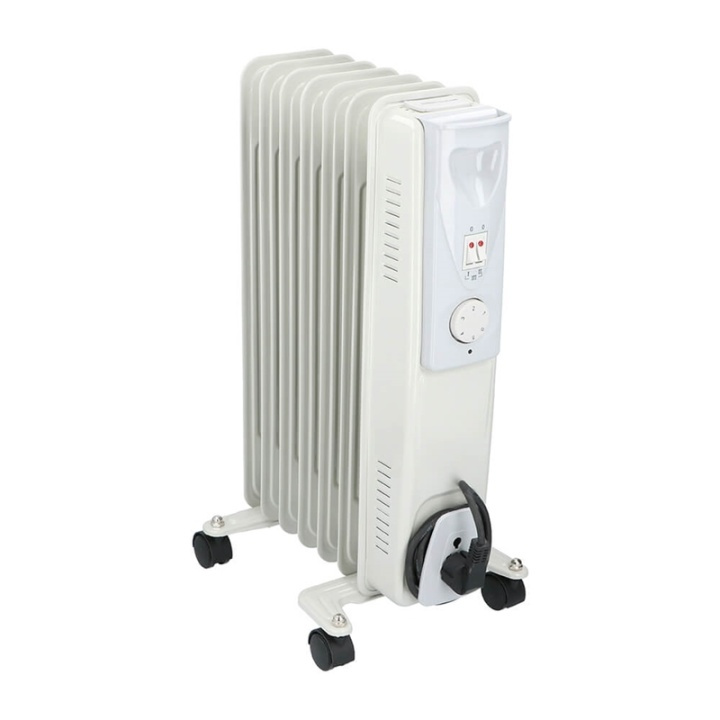 ALPINA Oil Heater 1500W White in the group HOME, HOUSEHOLD & GARDEN / Fans & Climate products / Radiators at TP E-commerce Nordic AB (38-92482)