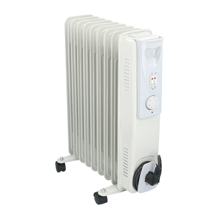 ALPINA Oil Heater 2000W White in the group HOME, HOUSEHOLD & GARDEN / Fans & Climate products / Radiators at TP E-commerce Nordic AB (38-92483)