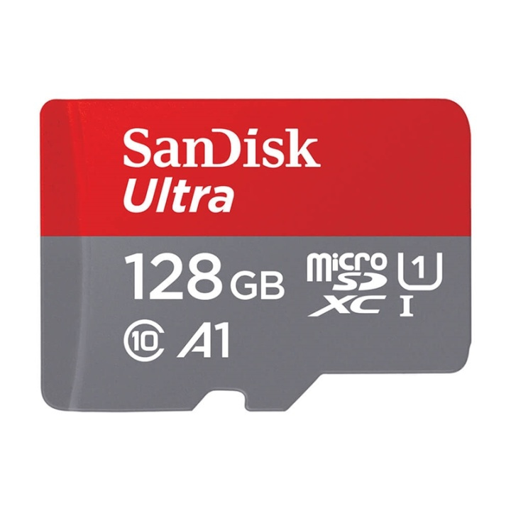 SANDISK MicroSDXC Foto Ultra 128GB 120MB/s UHS-I Adap in the group HOME ELECTRONICS / Storage media / Memory cards / MicroSD/HC/XC at TP E-commerce Nordic AB (38-92507)
