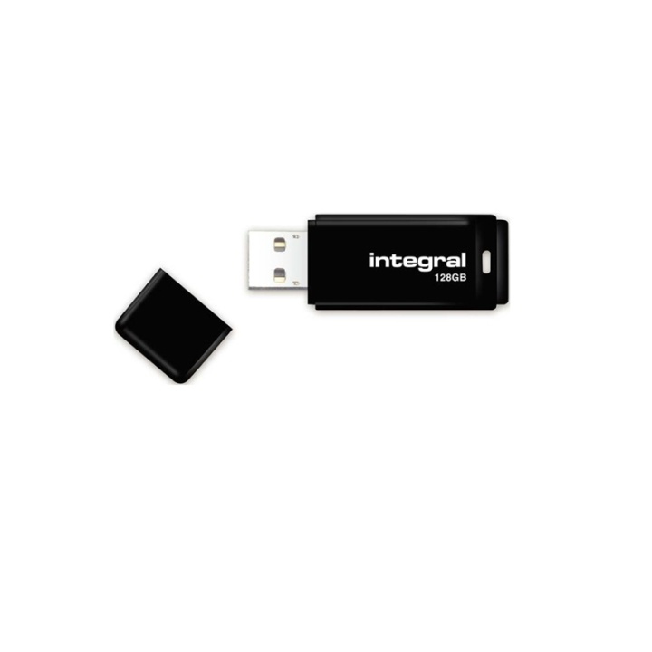 Integral Pendrive Black (128GB | USB 2.0) black in the group HOME ELECTRONICS / Storage media / USB memory / USB 2.0 at TP E-commerce Nordic AB (38-92608)