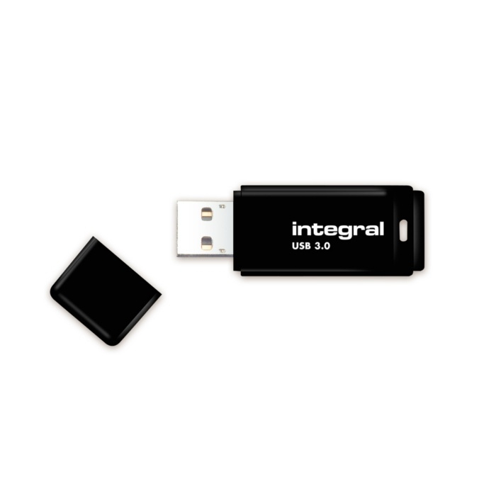 INTEGRAL Pendrive Black (64GB | USB 3.0) in the group HOME ELECTRONICS / Storage media / USB memory / USB 3.0 at TP E-commerce Nordic AB (38-92612)