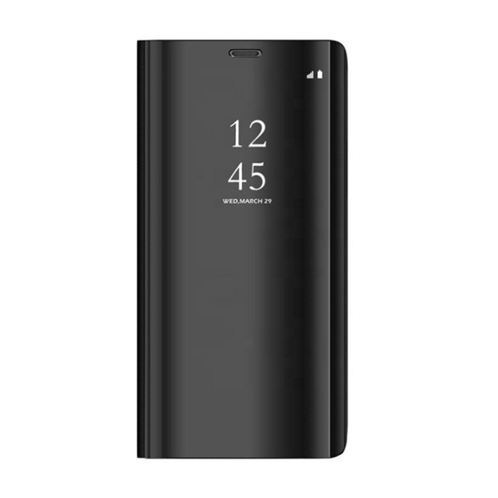 Smart Clear View - Mobile Cover for Samsung S10 Plus, Black in the group SMARTPHONE & TABLETS / Phone cases / Samsung at TP E-commerce Nordic AB (38-92662)