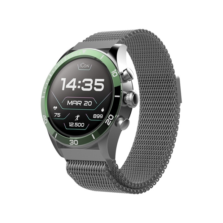 Forever Icon AW-100 Smartklocka, Grön in the group Sport, leisure & Hobby / Smartwatch & Activity trackers / Smartwatches at TP E-commerce Nordic AB (38-92668)