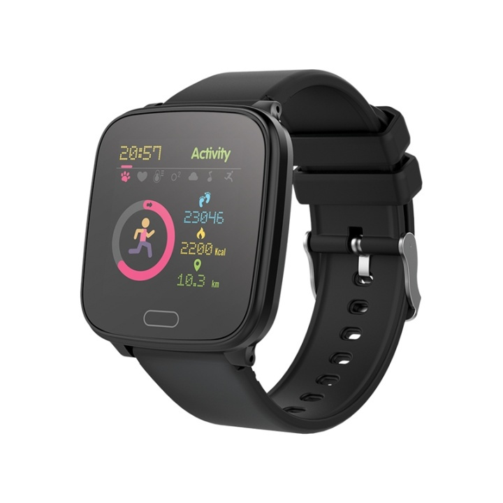Smartwatch Forever IGO JW-100, Svart in the group Sport, leisure & Hobby / Smartwatch & Activity trackers / Smartwatch for kids at TP E-commerce Nordic AB (38-92669)