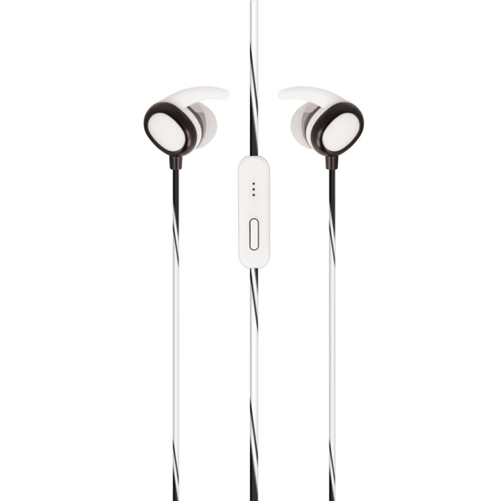 Setty Sports headphones with secure fit, White in the group HOME ELECTRONICS / Audio & Picture / Headphones & Accessories / Headphones at TP E-commerce Nordic AB (38-92737)