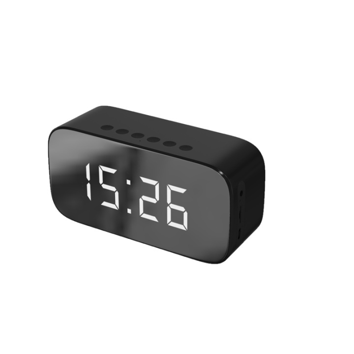 Setty GB-200 Väckarklocka med Bluetooth 5.0, Svart in the group HOME, HOUSEHOLD & GARDEN / Watches & Counters / Alarmclocks at TP E-commerce Nordic AB (38-92739)