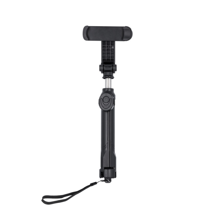 Setty Tripod Selfiestick med Bluetooth och Fjärrkontroll, Svart in the group SMARTPHONE & TABLETS / Other accessories / Docks, Tripods & Holders at TP E-commerce Nordic AB (38-92740)