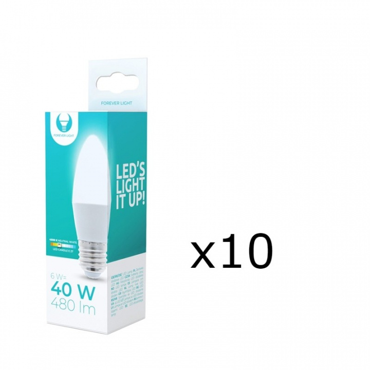 LED-Lampa E27, A65, 18W, 230V, 3000K, 10-pack, Varmvitt in the group HOME ELECTRONICS / Lighting / LED lamps at TP E-commerce Nordic AB (38-92751-PKT10)