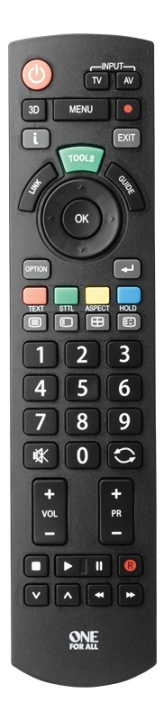 One For All URC 1914 Ersättningsfjärrkontroll, Panasonic in the group HOME ELECTRONICS / Audio & Picture / TV & Accessories / Remote controls at TP E-commerce Nordic AB (38-92820)