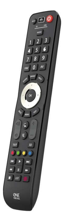 One For All URC 7125 Universal Remote Control Evolve 2 in the group HOME ELECTRONICS / Audio & Picture / TV & Accessories / Remote controls at TP E-commerce Nordic AB (38-92829)