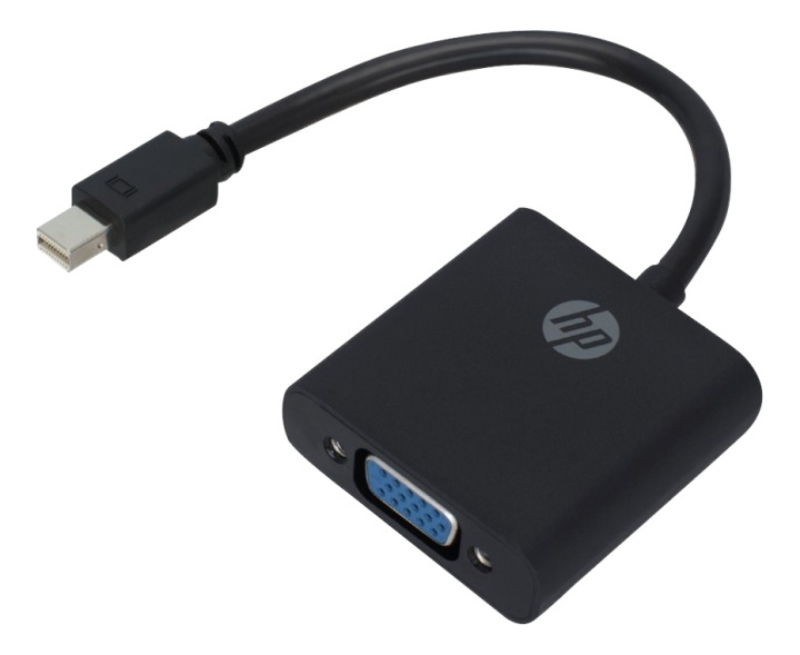 HP Mini DP to VGA Adapor in the group COMPUTERS & PERIPHERALS / Computer cables / DisplayPort / Adapters at TP E-commerce Nordic AB (38-92864)