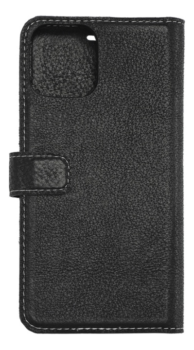 Essentials iPhone 11 Pro, Läder wallet avtagbar, svart in the group SMARTPHONE & TABLETS / Phone cases / Apple / iPhone 11 Pro / Wallet Case at TP E-commerce Nordic AB (38-92907)