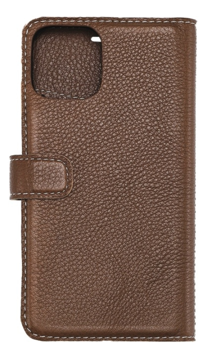 Essentials iPhone 11 Pro, Läder wallet avtagbar, brun in the group SMARTPHONE & TABLETS / Phone cases / Apple / iPhone 11 Pro / Wallet Case at TP E-commerce Nordic AB (38-92908)