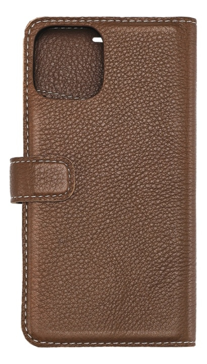 Essentials iPhone 11, Läder wallet avtagbar, brun in the group SMARTPHONE & TABLETS / Phone cases / Apple / iPhone 11 / Wallet Case at TP E-commerce Nordic AB (38-92916)