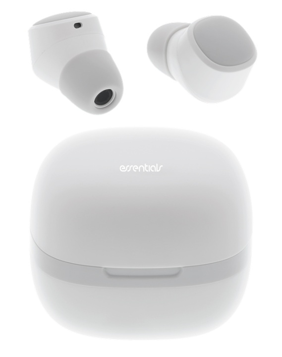 Essentials True Wireless Stereo in-ear, IPX6, Vit in the group HOME ELECTRONICS / Audio & Picture / Headphones & Accessories / Headphones at TP E-commerce Nordic AB (38-92924)