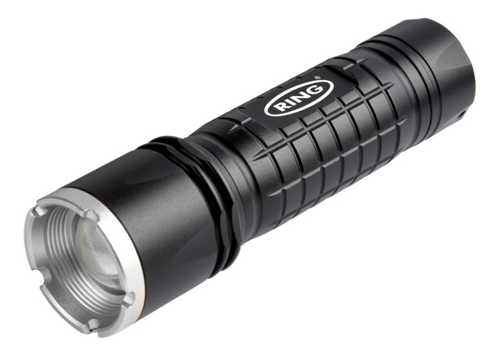 Ring Automotive Compact 200 lm Alu Cree torch with 3 x AAA in the group HOME, HOUSEHOLD & GARDEN / Electricity & Lighting / Work lighting at TP E-commerce Nordic AB (38-92975)