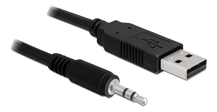 Delock Konverter USB 2.0 Typ-A Stecker zu Seriell TTL 3,5 mm 3 Pin Kli in the group HOME ELECTRONICS / Cables & Adapters / Audio analog / Adapters at TP E-commerce Nordic AB (38-92990)