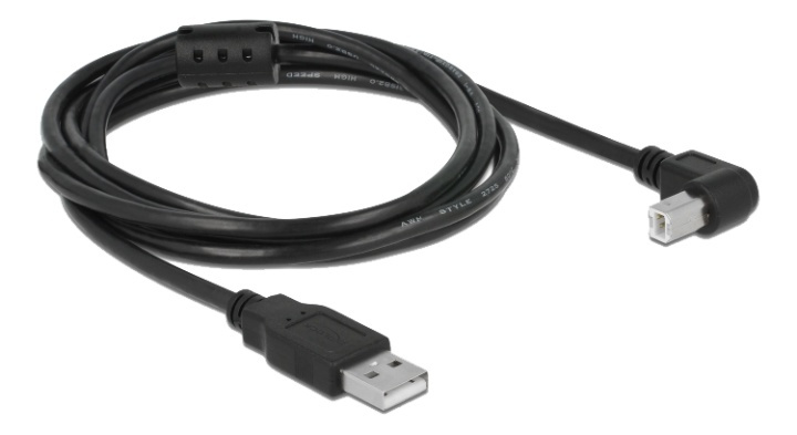 Delock Kabel USB 2.0 Typ-A Stecker > USB 2.0 Typ-B Stecker gewinkelt 2 in the group COMPUTERS & PERIPHERALS / Computer cables / USB / USB-A / Adapters at TP E-commerce Nordic AB (38-92991)