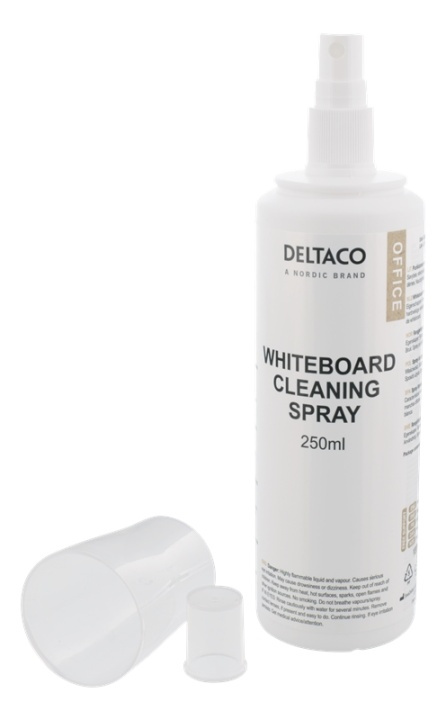 DELTACO whiteboard cleaning liquid, 250ml in the group HOME ELECTRONICS / Audio & Picture / TV & Accessories / Accessories at TP E-commerce Nordic AB (38-93112)