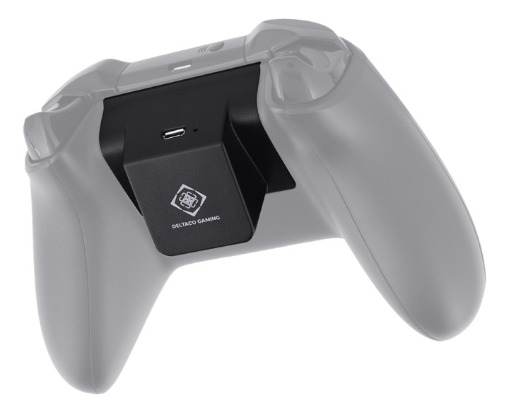 DELTACo GAMING trådlös Qi-receiver med inbyggt batteri till Xbox one k in the group HOME ELECTRONICS / Game consoles & Accessories / Xbox One at TP E-commerce Nordic AB (38-93300)