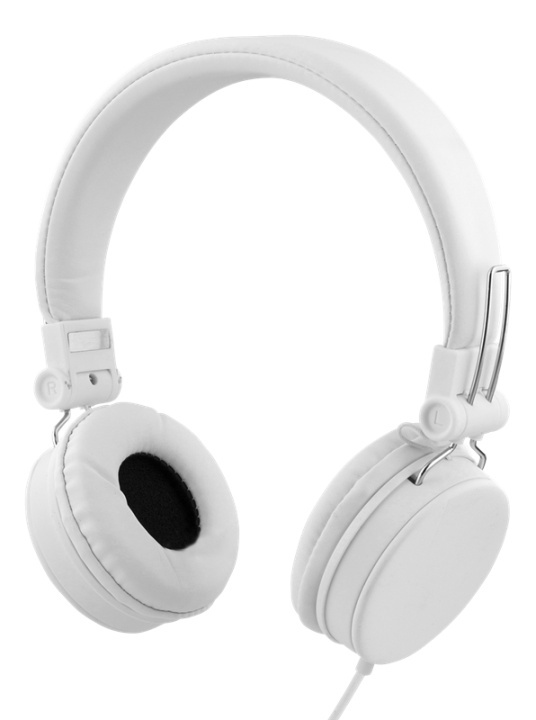 STREETZ headset for smartphone, microphone, 1-button, 1,5m, white in the group HOME ELECTRONICS / Audio & Picture / Headphones & Accessories / Headphones at TP E-commerce Nordic AB (38-93338)