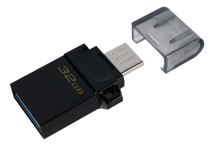 Kingston 32GB DataTraveler microDuo3 G2 - microUSB & USB-A Android OTG in the group HOME ELECTRONICS / Storage media / USB memory / USB 3.0 at TP E-commerce Nordic AB (38-93412)