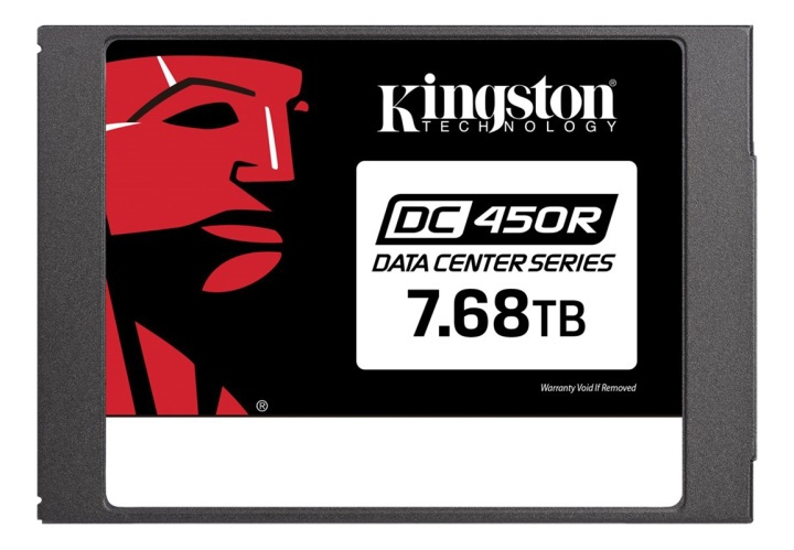 Kingston 7680G DC450R (Entry Level Enterprise/Server) 2.5” SATA SSD in the group COMPUTERS & PERIPHERALS / Computer components / Harddrives / SSD at TP E-commerce Nordic AB (38-93414)