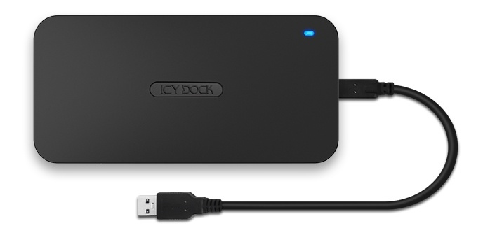 Portable M.2 SATA SSD to USB 3.2 Gen 1 (5Gbps) External Enclosure in the group COMPUTERS & PERIPHERALS / Computer components / Harddrives / Adapters & Accessories at TP E-commerce Nordic AB (38-93450)
