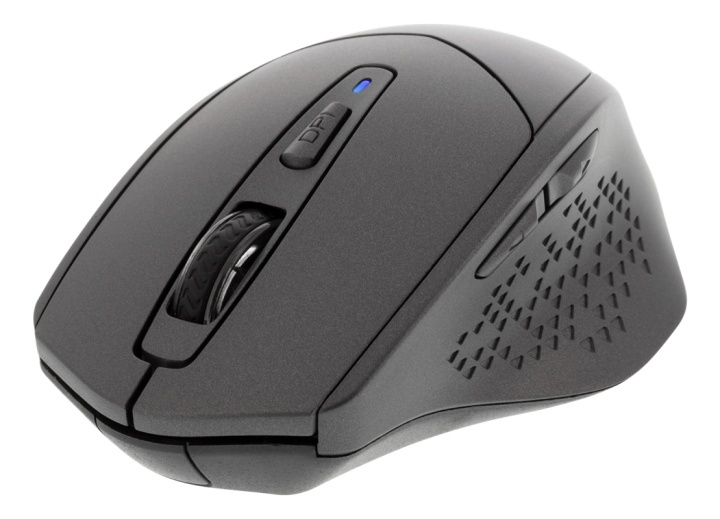 DELTACO silent wireless mouse, bluetooth, 1x AA, 800-1600 DPI, dark gr in the group COMPUTERS & PERIPHERALS / Mice & Keyboards / Mice / Wireless at TP E-commerce Nordic AB (38-93469)