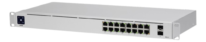 UniFi 16Port Gigabit Switch with PoE and SFP in the group COMPUTERS & PERIPHERALS / Computer cables / Switches at TP E-commerce Nordic AB (38-93638)