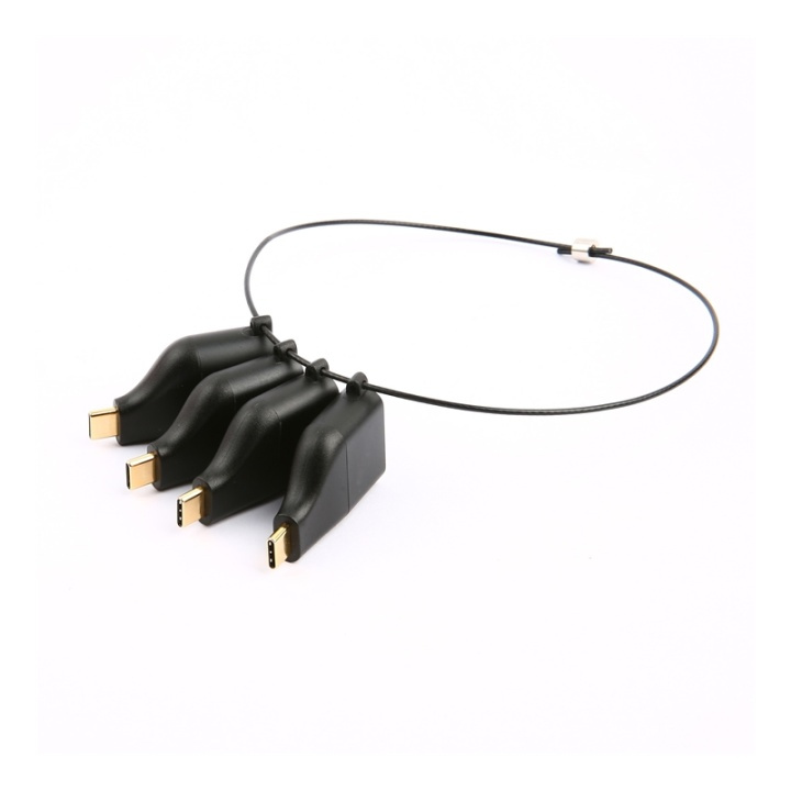 DELTACO Office, USB-C ADAPTER RING, mDP, DP, VGA, HDMI in the group COMPUTERS & PERIPHERALS / Computer cables / USB / USB-C at TP E-commerce Nordic AB (38-93660)