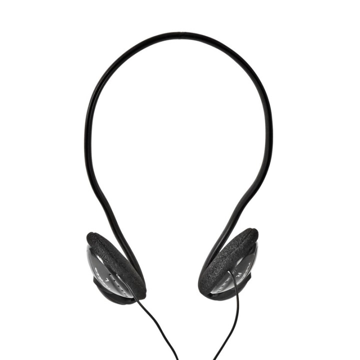 Nedis On-Ear Wired Headphones | 3.5 mm | Cable length: 2.10 m | Black in the group HOME ELECTRONICS / Audio & Picture / Headphones & Accessories / Headphones at TP E-commerce Nordic AB (38-93739)