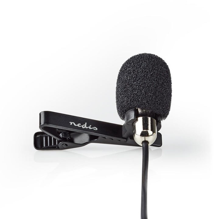 Nedis Microphone | Used for: Desktop / Notebook / Smartphone / Tablet | Wired | 1x 3.5 mm in the group HOME ELECTRONICS / Audio & Picture / Handheld Microphones at TP E-commerce Nordic AB (38-93748)