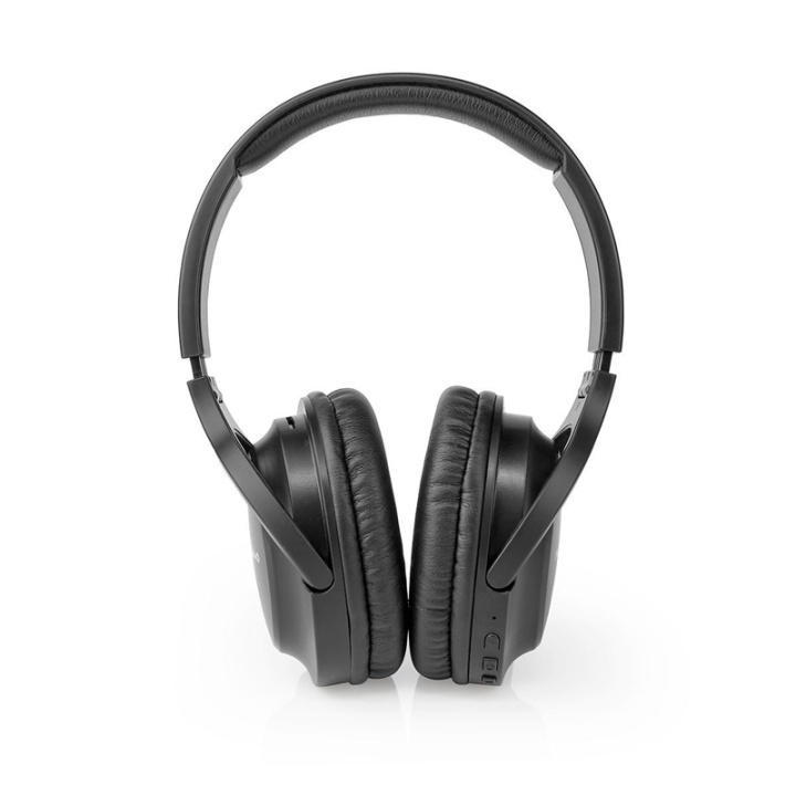 Nedis Wireless Over-Ear Headphones | Battery play time: 20 hrs | Built-in microphone | Press Control | Voice control support | Volume control | Travel case included | Black in the group HOME ELECTRONICS / Audio & Picture / Headphones & Accessories / Headphones at TP E-commerce Nordic AB (38-93769)