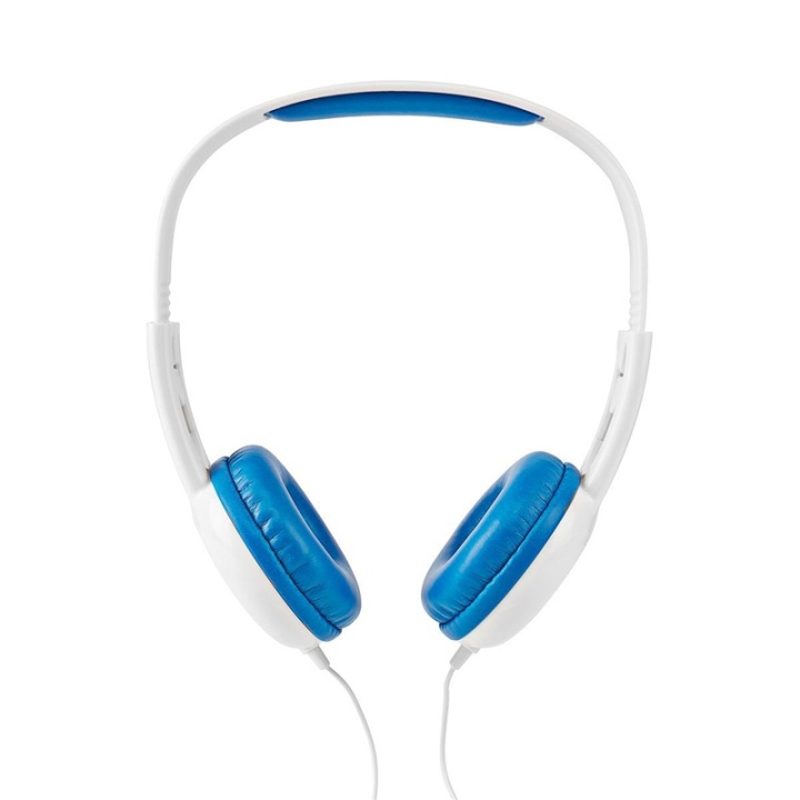 Nedis On-Ear Wired Headphones | 3.5 mm | Cable length: 1.20 m | 82 dB | Blue in the group HOME ELECTRONICS / Audio & Picture / Headphones & Accessories / Headphones at TP E-commerce Nordic AB (38-93770)