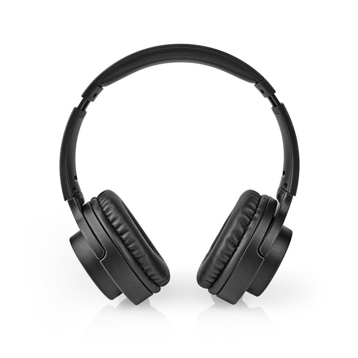 Wireless On-Ear Headphones | Battery play time: 12 hrs | Built-in microphone | Press Control | Noise canceling | Voice control support | Volume control | Black in the group HOME ELECTRONICS / Audio & Picture / Headphones & Accessories / Headphones at TP E-commerce Nordic AB (38-93773)