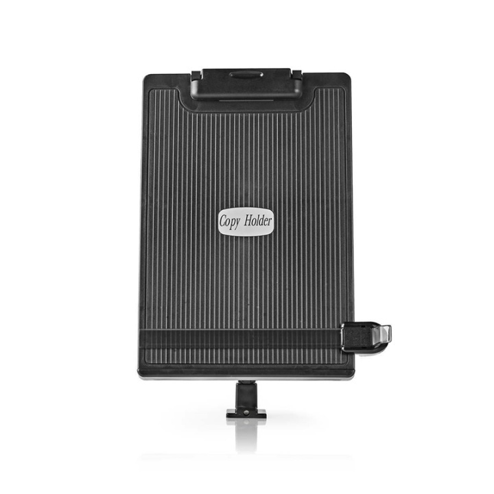 Nedis Copy Holder | Clip | Suitable for paper size: A4 | Adjustable Angle / Full Motion | Swivel angle: 360 ° in the group COMPUTERS & PERIPHERALS / Computer accessories / Other at TP E-commerce Nordic AB (38-93797)
