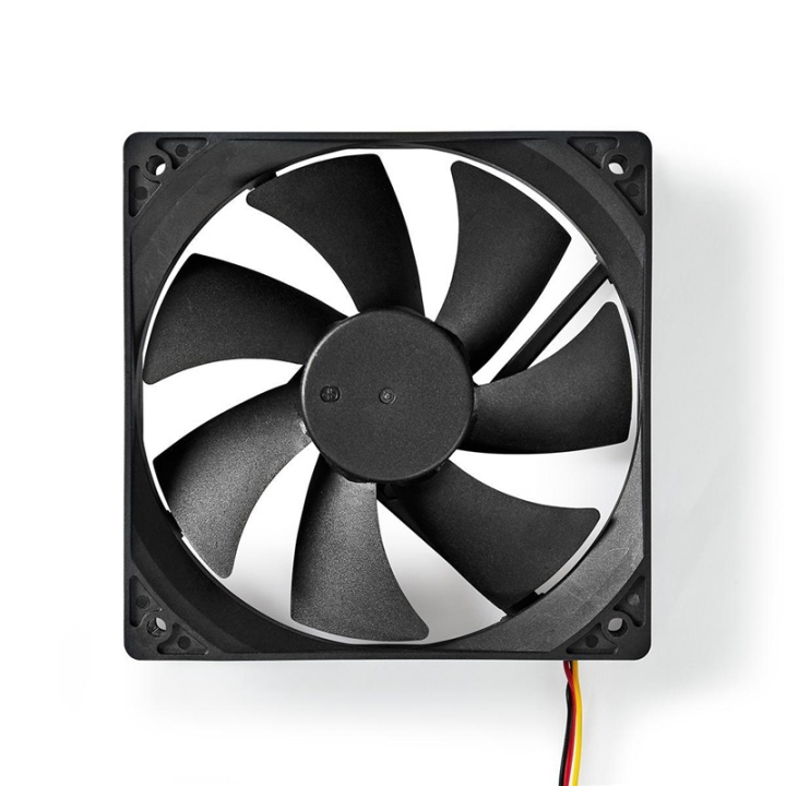 DC Fan | DC | Fan size: 120 mm | 3-Pin | 19.2 dBA | Black in the group COMPUTERS & PERIPHERALS / Computer components / Cooling / Chassis fans at TP E-commerce Nordic AB (38-93826)