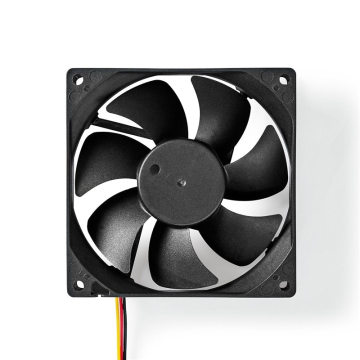 Nedis DC Fan | DC | Fan size: 92 mm | 3-Pin | 26.7 dBA | Black in the group COMPUTERS & PERIPHERALS / Computer components / Cooling / Chassis fans at TP E-commerce Nordic AB (38-93830)