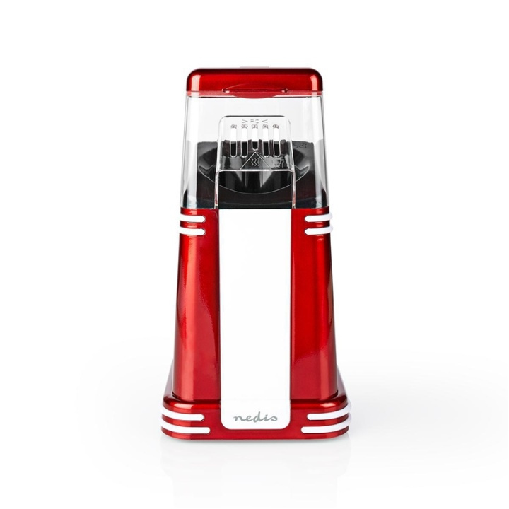 Nedis Popcorn Maker | 1200 W | 2 - 4 min | Red / White in the group HOME, HOUSEHOLD & GARDEN / Household appliances / Popcorn makers at TP E-commerce Nordic AB (38-93880)