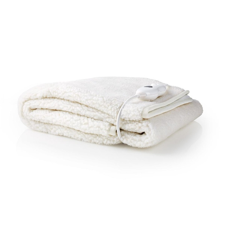 Nedis Electric Blanket | Underblanket | 1 Person | 150 x 80 cm | 3 Heat Settings | Washable | Overheating protection | Polyester / Synthetic in the group BEAUTY & HEALTH / Massage & Wellness / Electric blankets at TP E-commerce Nordic AB (38-93883)