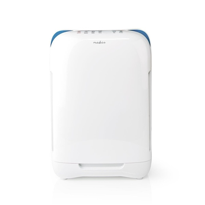Nedis Air Purifier | Suitable for space up to: 25 m² | Clean Air Delivery Rate (CADR): 200 m³/h | Air quality indicator | White in the group HOME, HOUSEHOLD & GARDEN / Fans & Climate products / Air purifiers at TP E-commerce Nordic AB (38-93916)