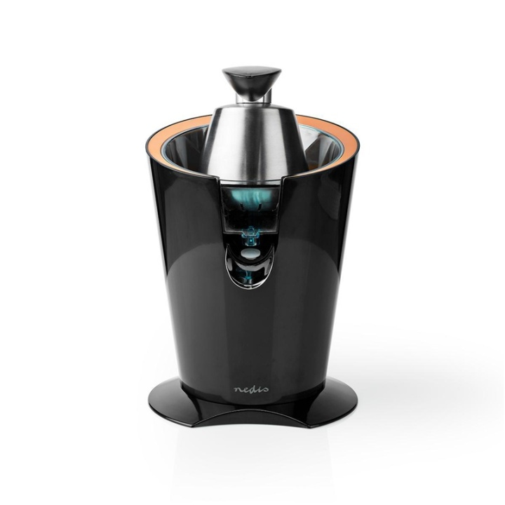 Nedis Citrus Press | 160 W | Black / Orange in the group HOME, HOUSEHOLD & GARDEN / Household appliances / Water & Juice / Juice presses at TP E-commerce Nordic AB (38-93953)