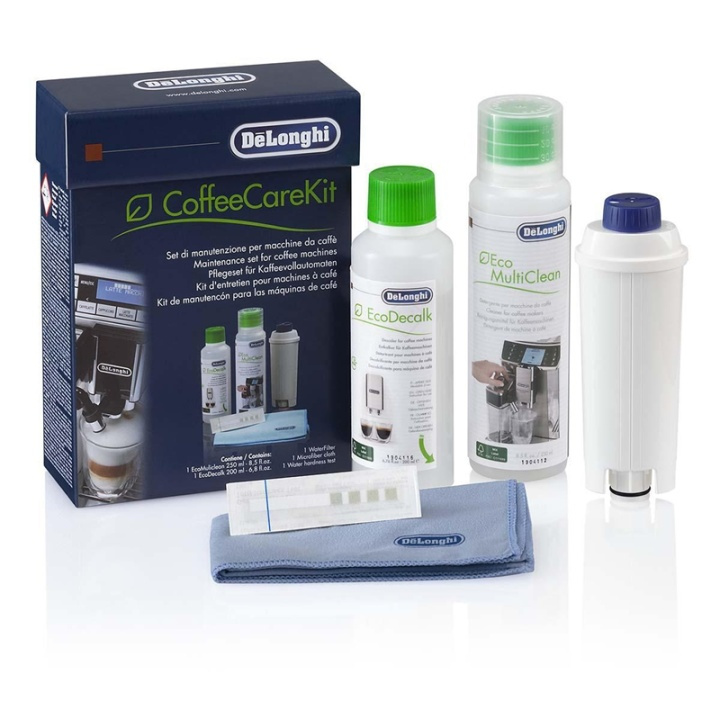 DeLonghi Maintenance Kit Coffee Machine in the group HOME, HOUSEHOLD & GARDEN / Household appliances / Coffee makers and accessories / Filters & Accessories at TP E-commerce Nordic AB (38-93969)