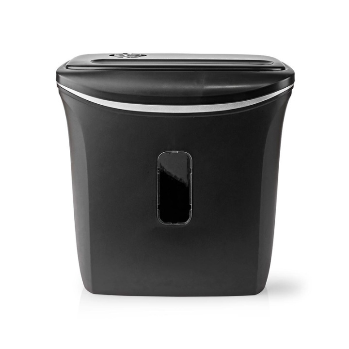 Nedis Paper Shredder | 4x 30mm | 12 l | 2.5 m/min | DIN 4 | 220 mm | 170 mm | 320 mm | 325 mm | Mains Power | 100 - 240 V AC 50/60 Hz | 300 W | Euro / Type-C (CEE 7/16) | 1.20 m | Black | 2.79 kg in the group HOME, HOUSEHOLD & GARDEN / Office material / Other at TP E-commerce Nordic AB (38-93984)
